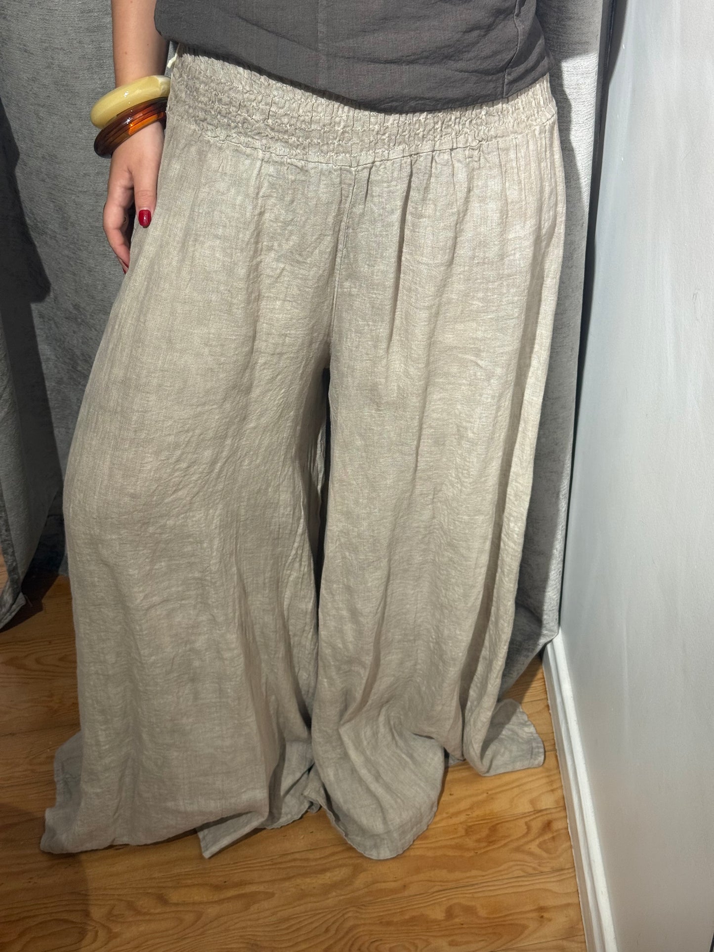 Pantalón Lino ancho