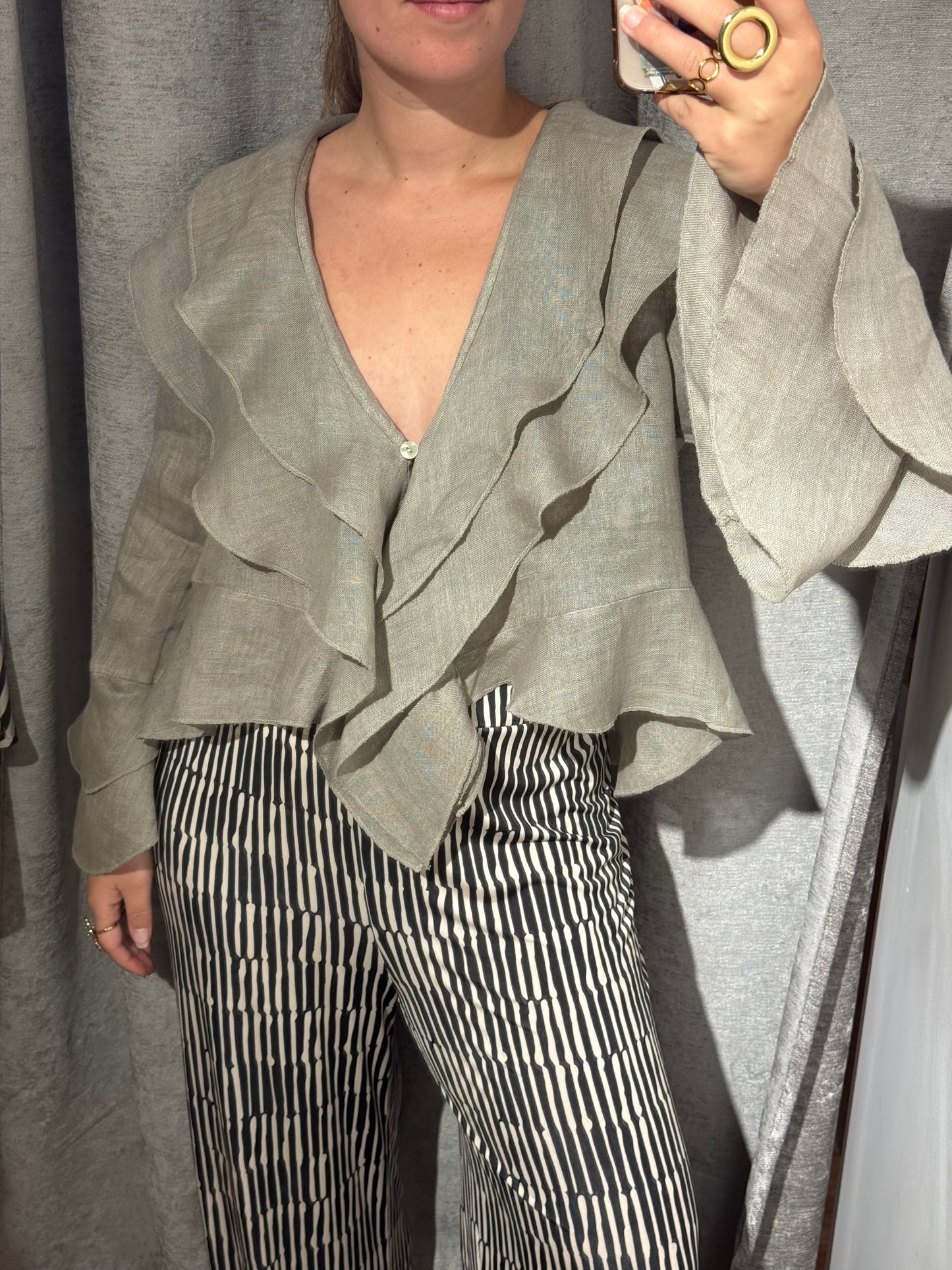 Blusa lino Ibiza