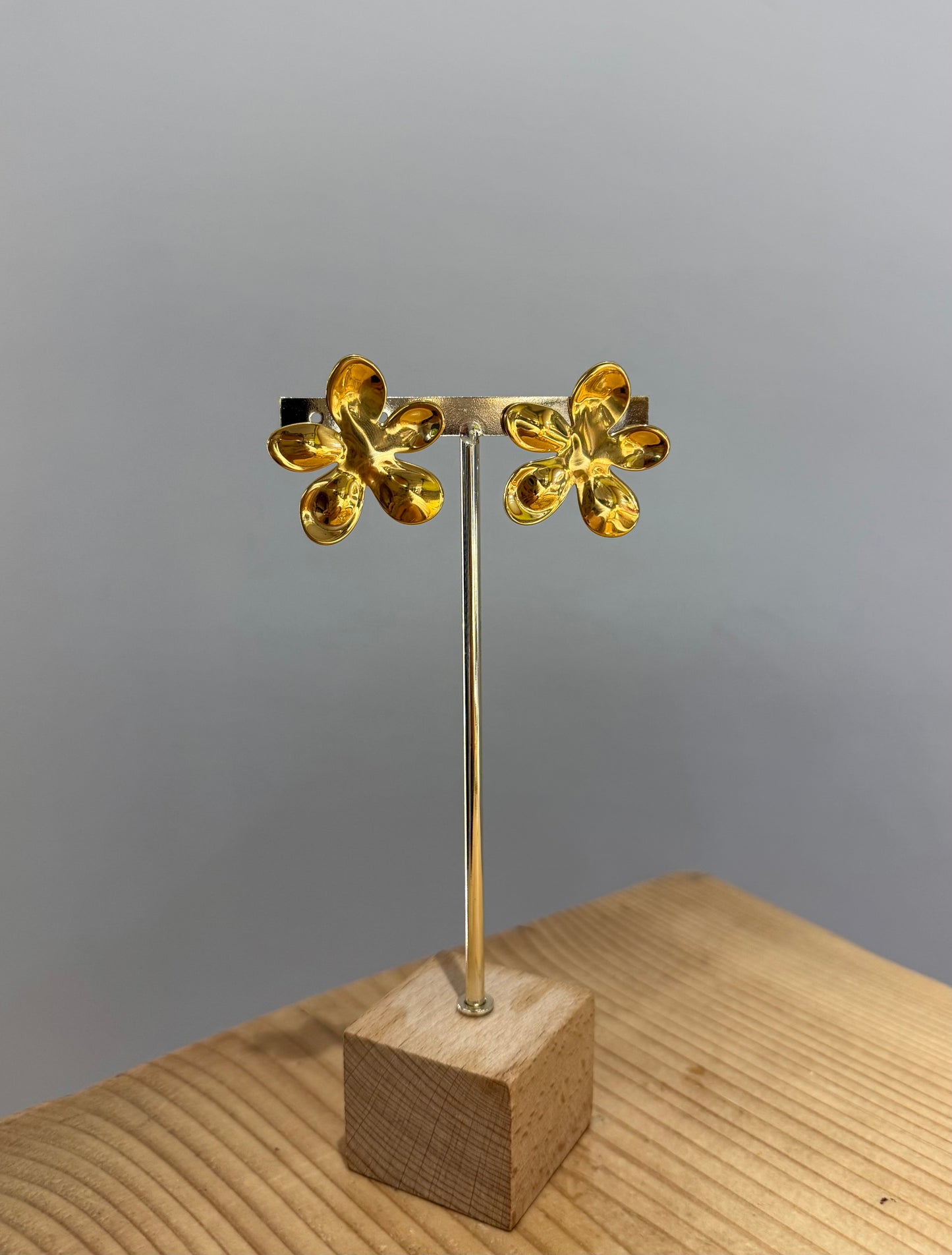 Pendientes Flor (cierre pinza)