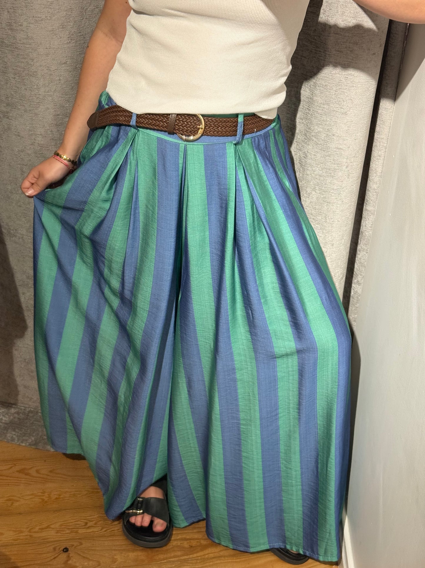 Falda Pantalón Rayas