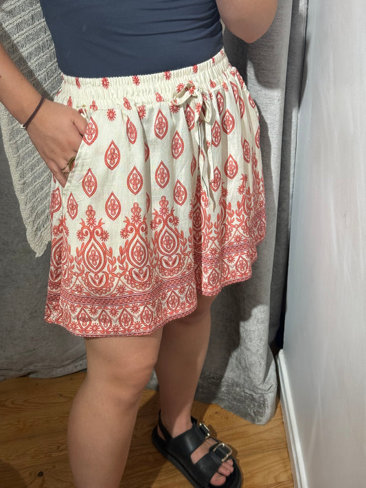 Pantalón Corto Estampado