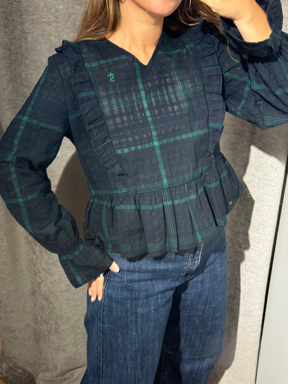 Blusa Volante Solera