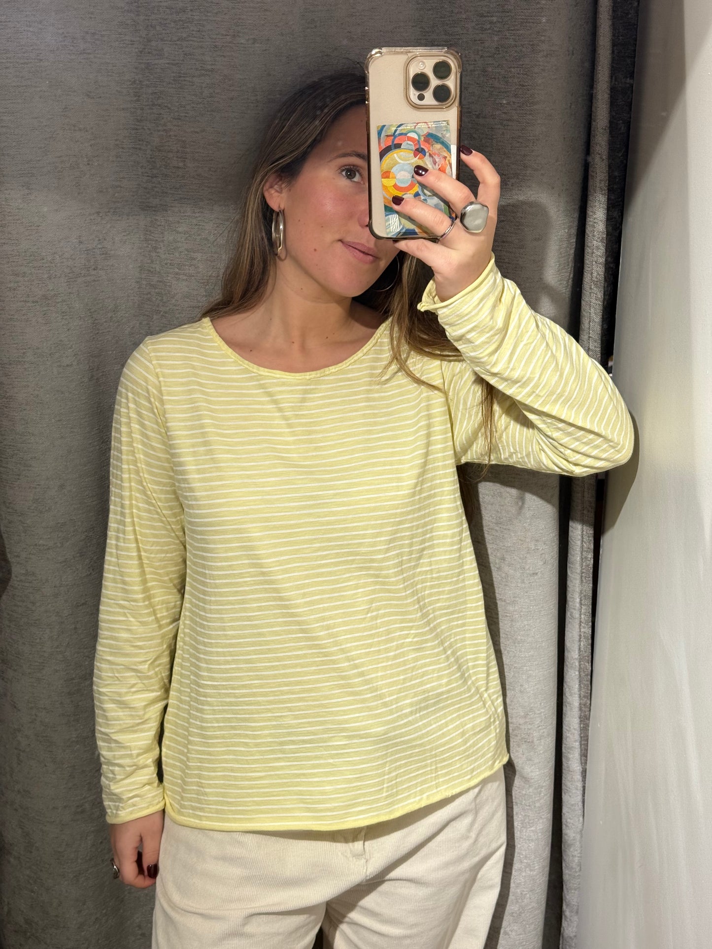 Camiseta Algodón Rayas