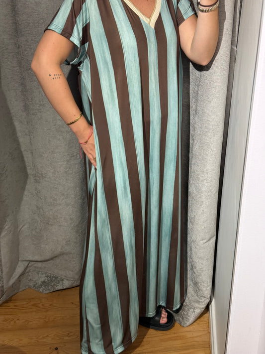 Vestido Large Rayas
