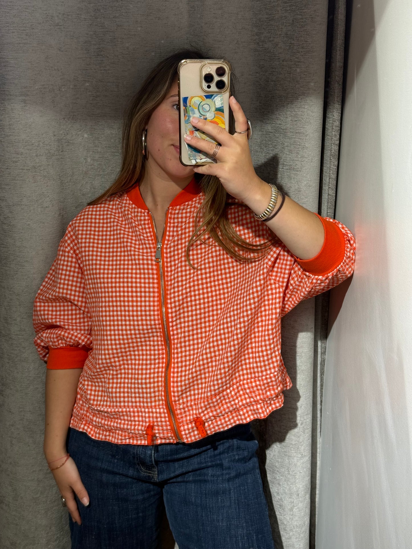 Chaqueta Vichy