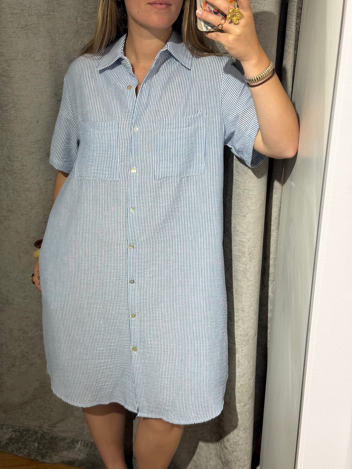 Vestido Camisero Buddy Blue