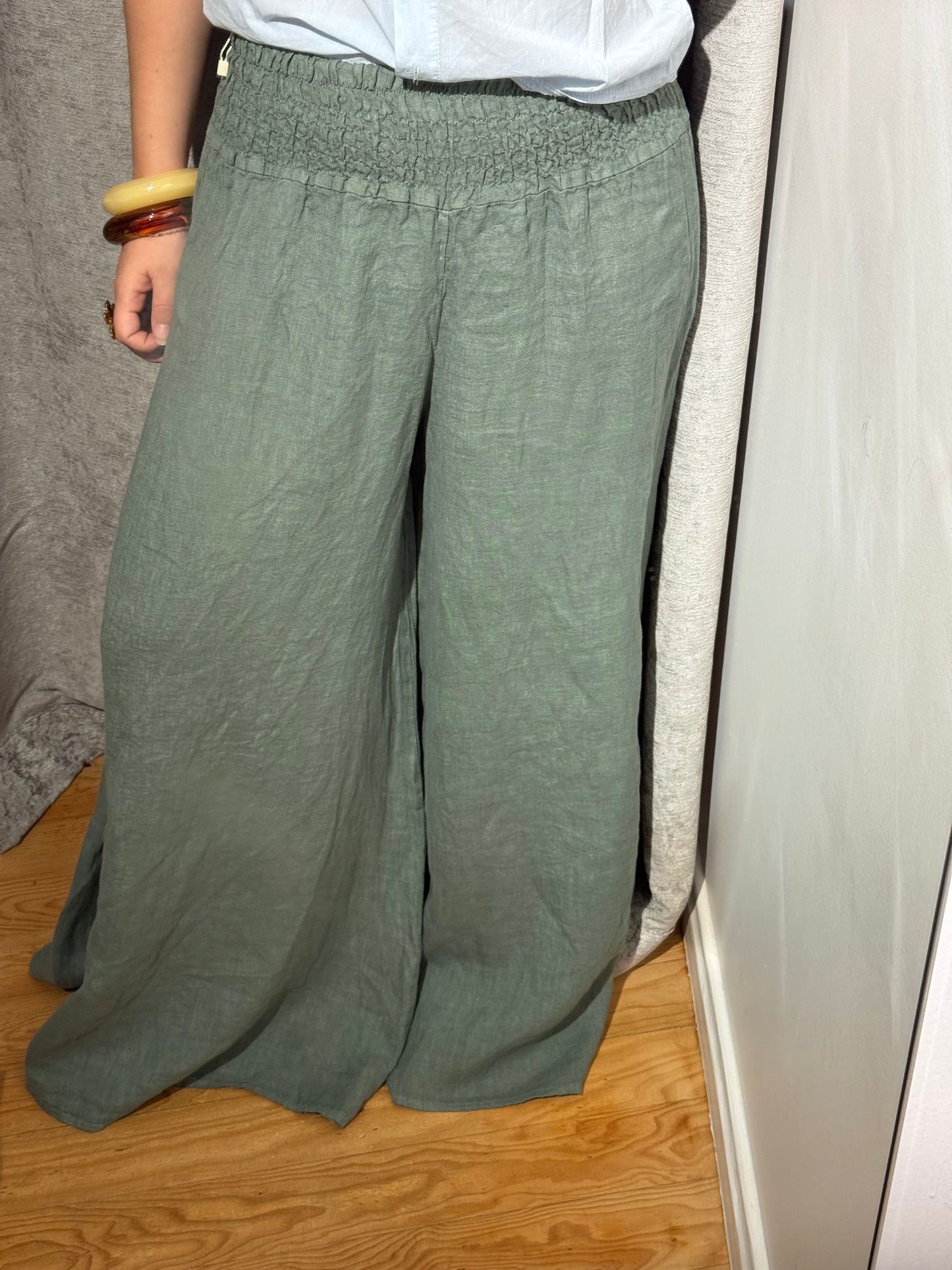 Pantalón Lino ancho