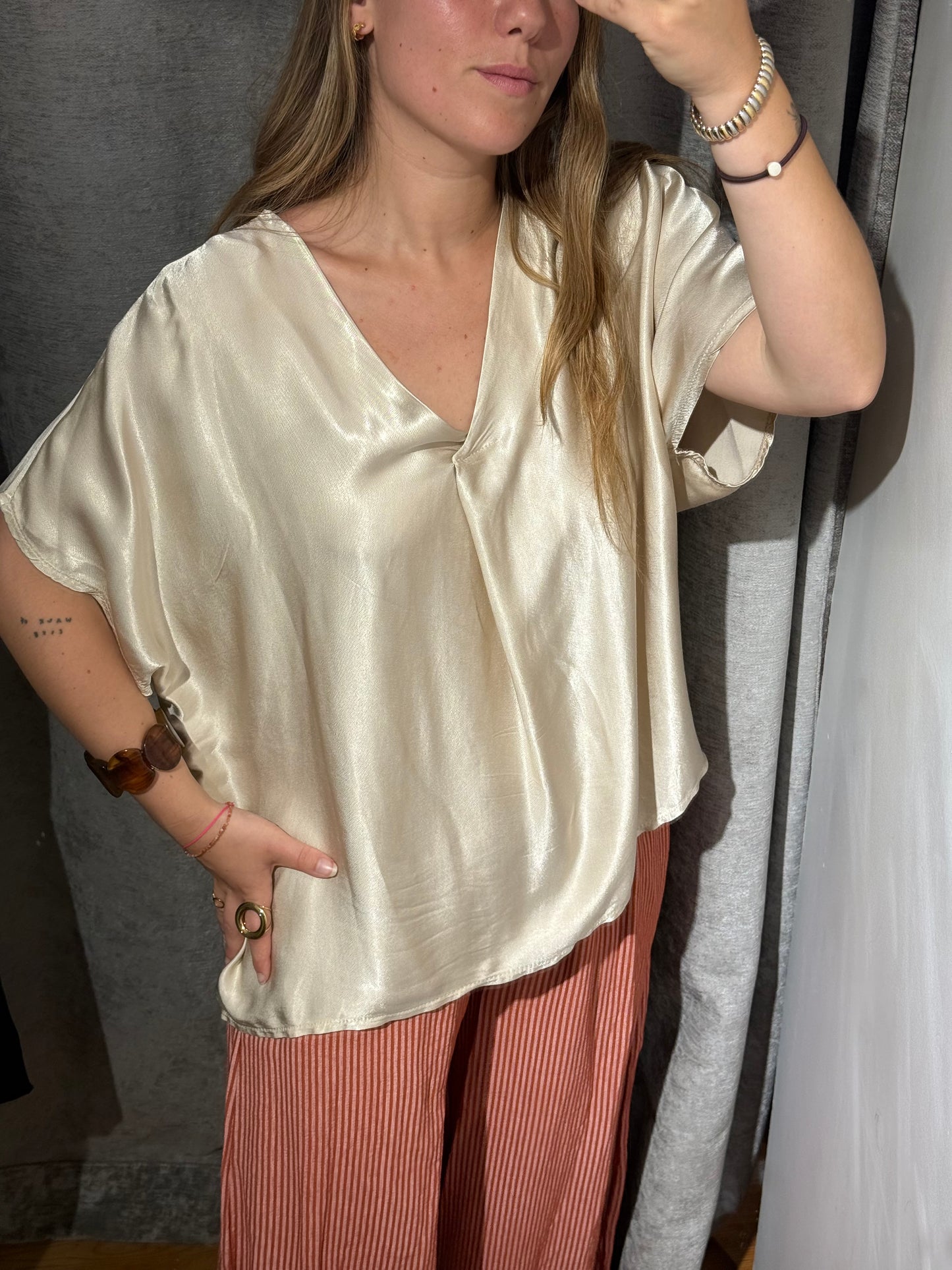 Blusa Raso Over