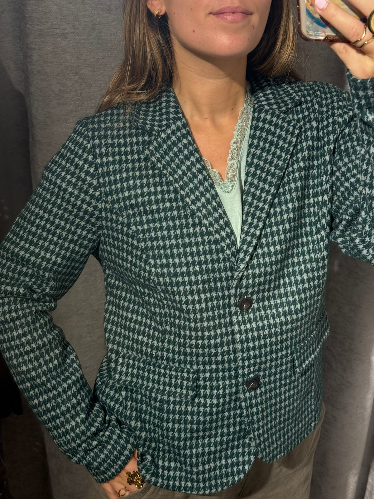 Blazer Pata de Gallo Street One