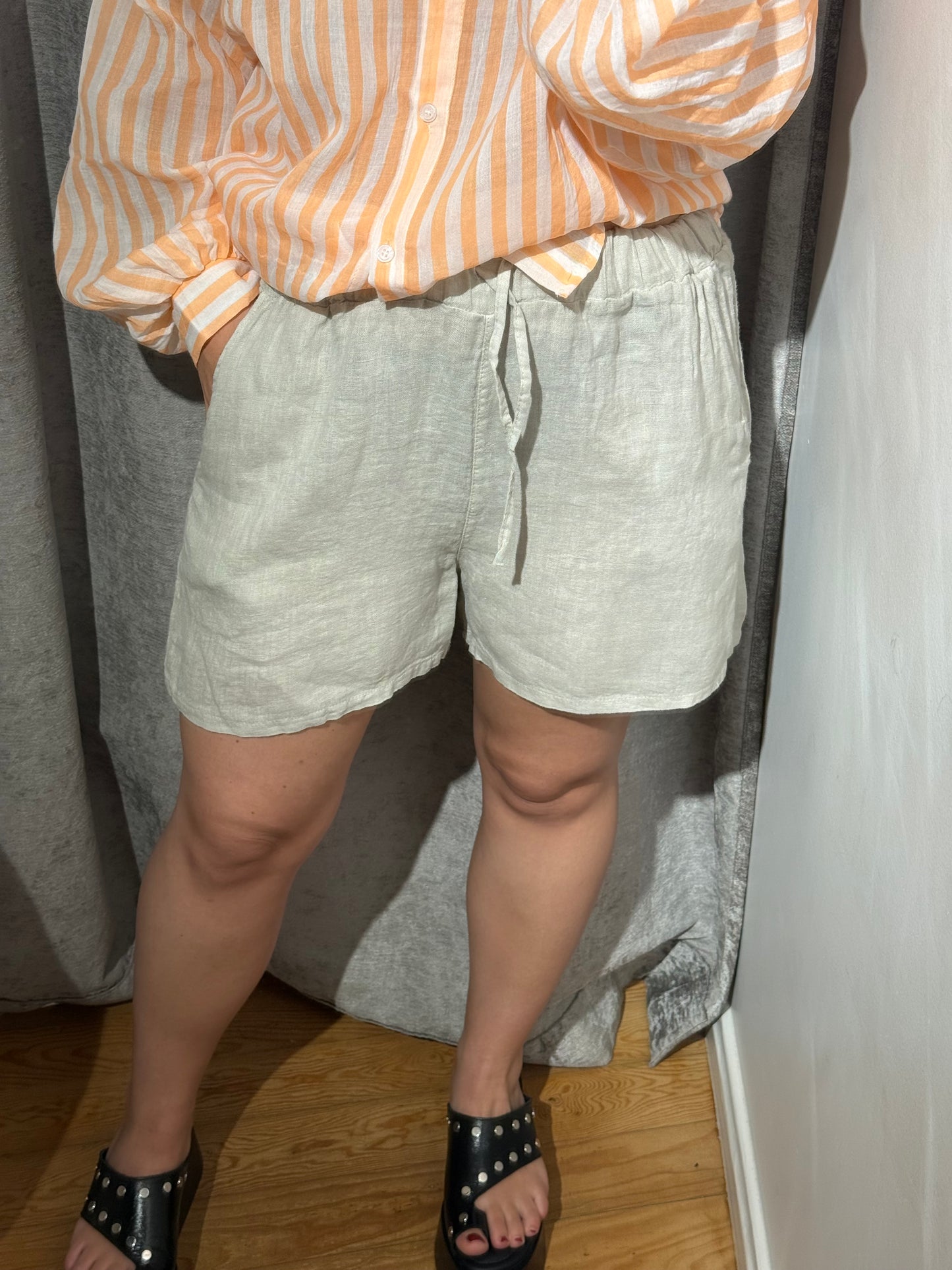 Pantalón Lino Corto