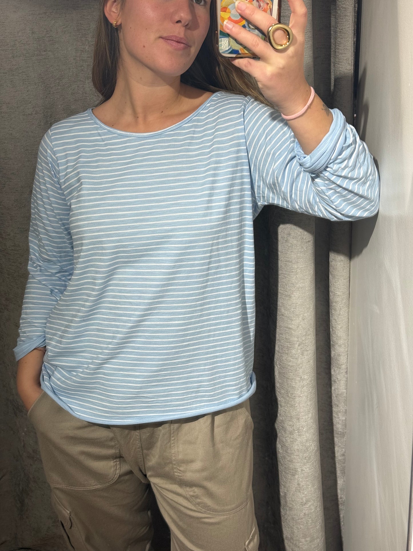 Camiseta Algodón Rayas