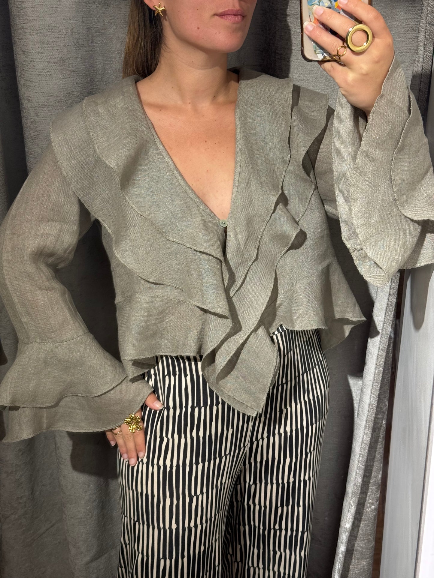 Blusa lino Ibiza