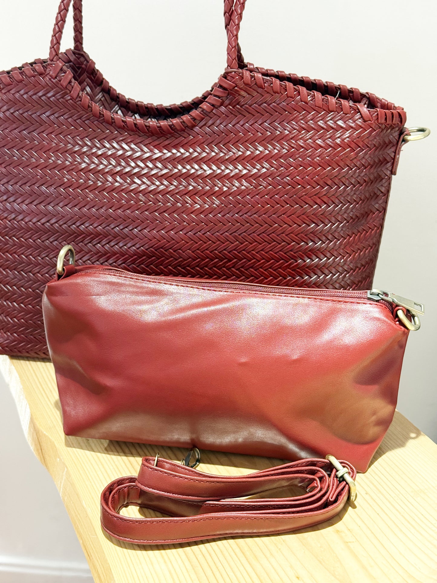 Bolso Trenzado Polipiel