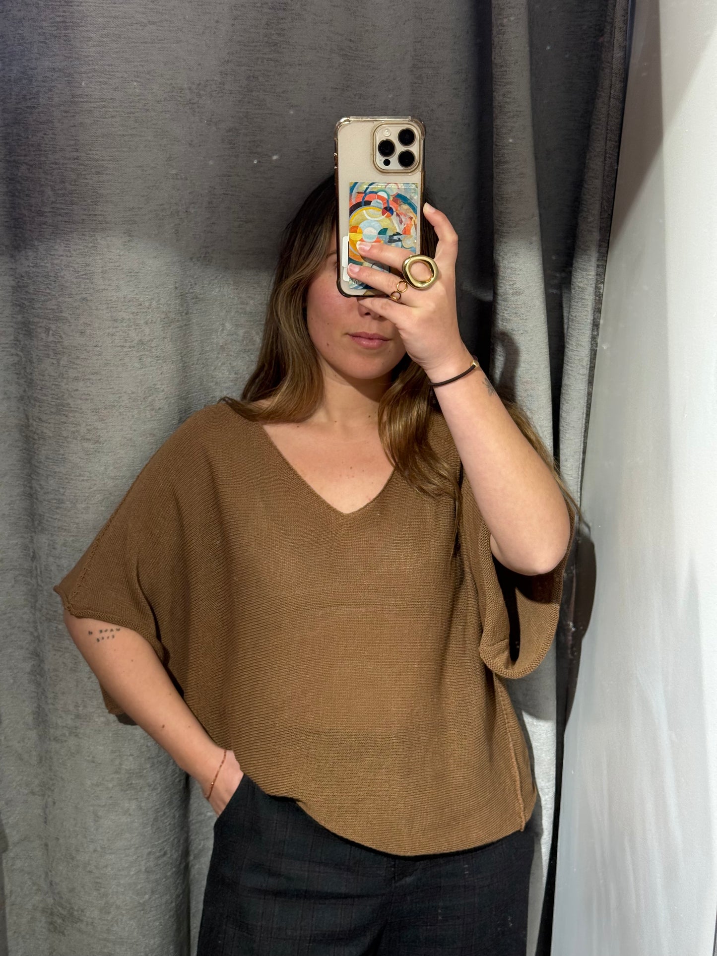 Jersey Over Manga corta