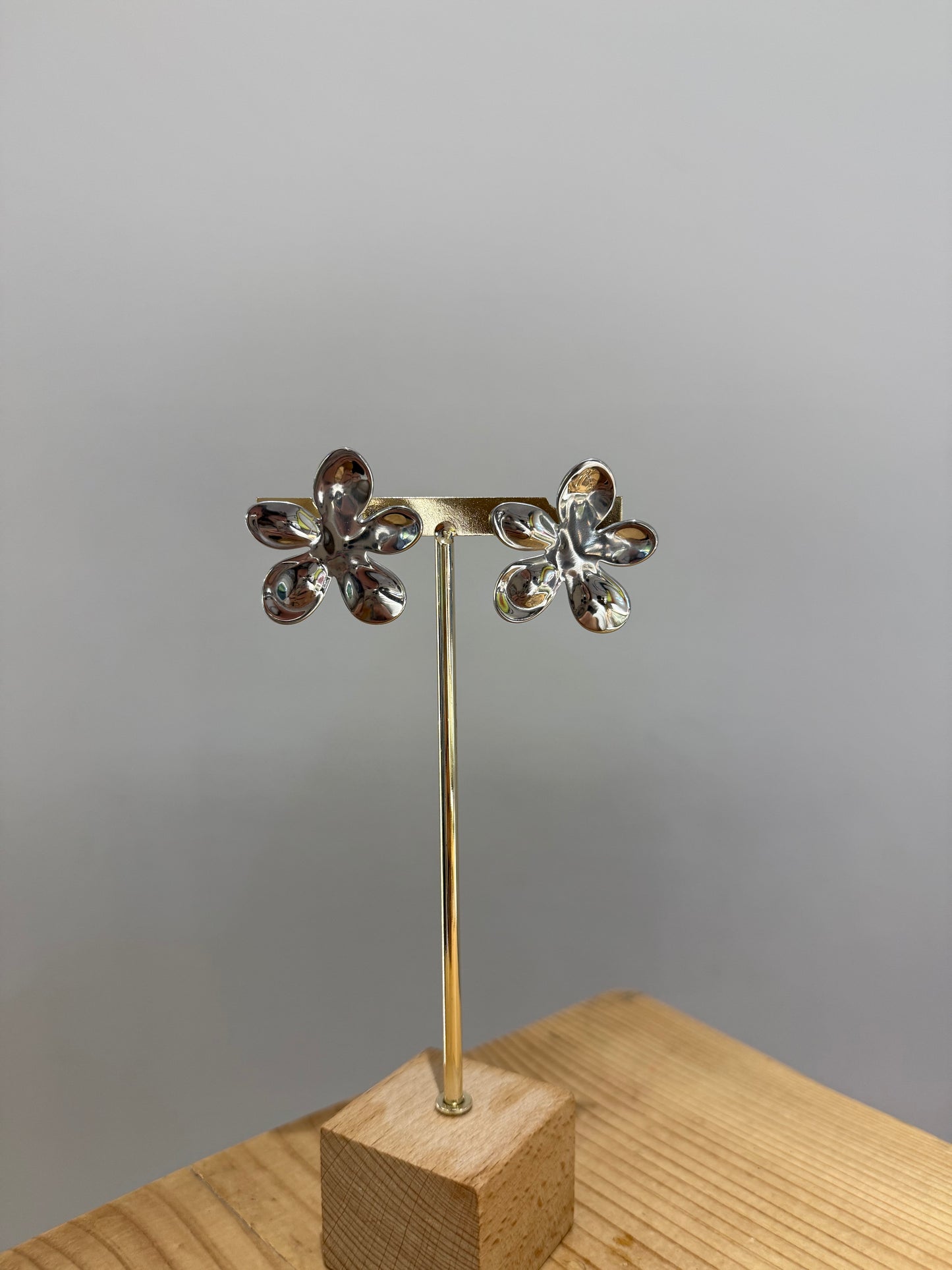 Pendientes Flor (cierre pinza)