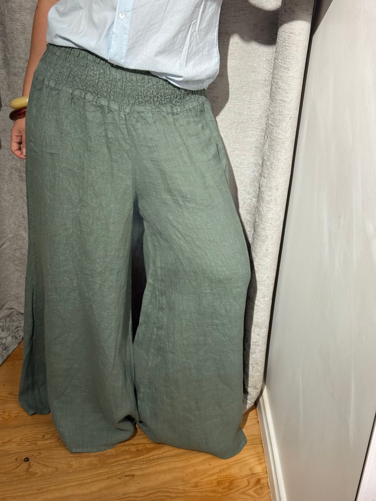 Pantalón Lino ancho
