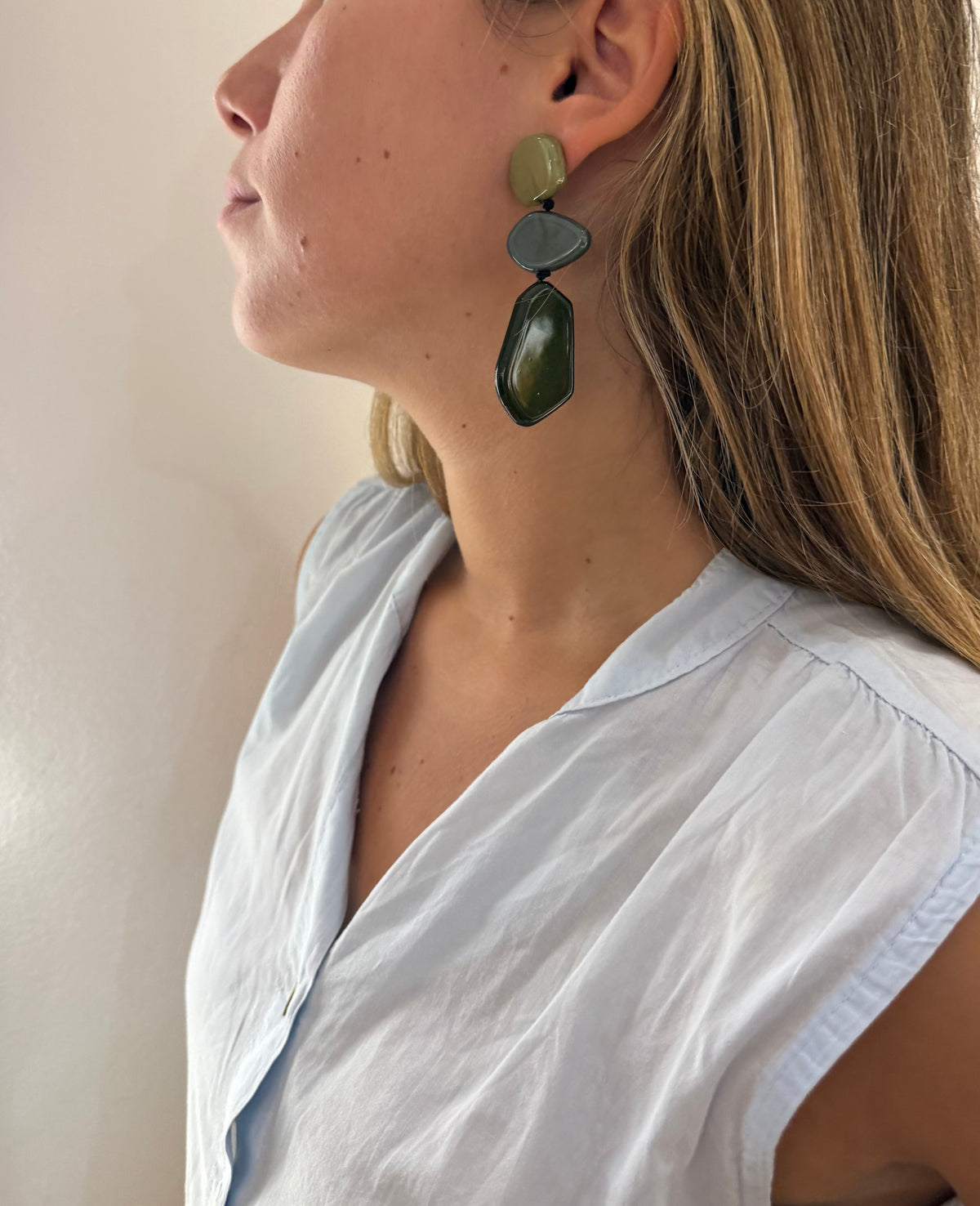 Pendientes Resina