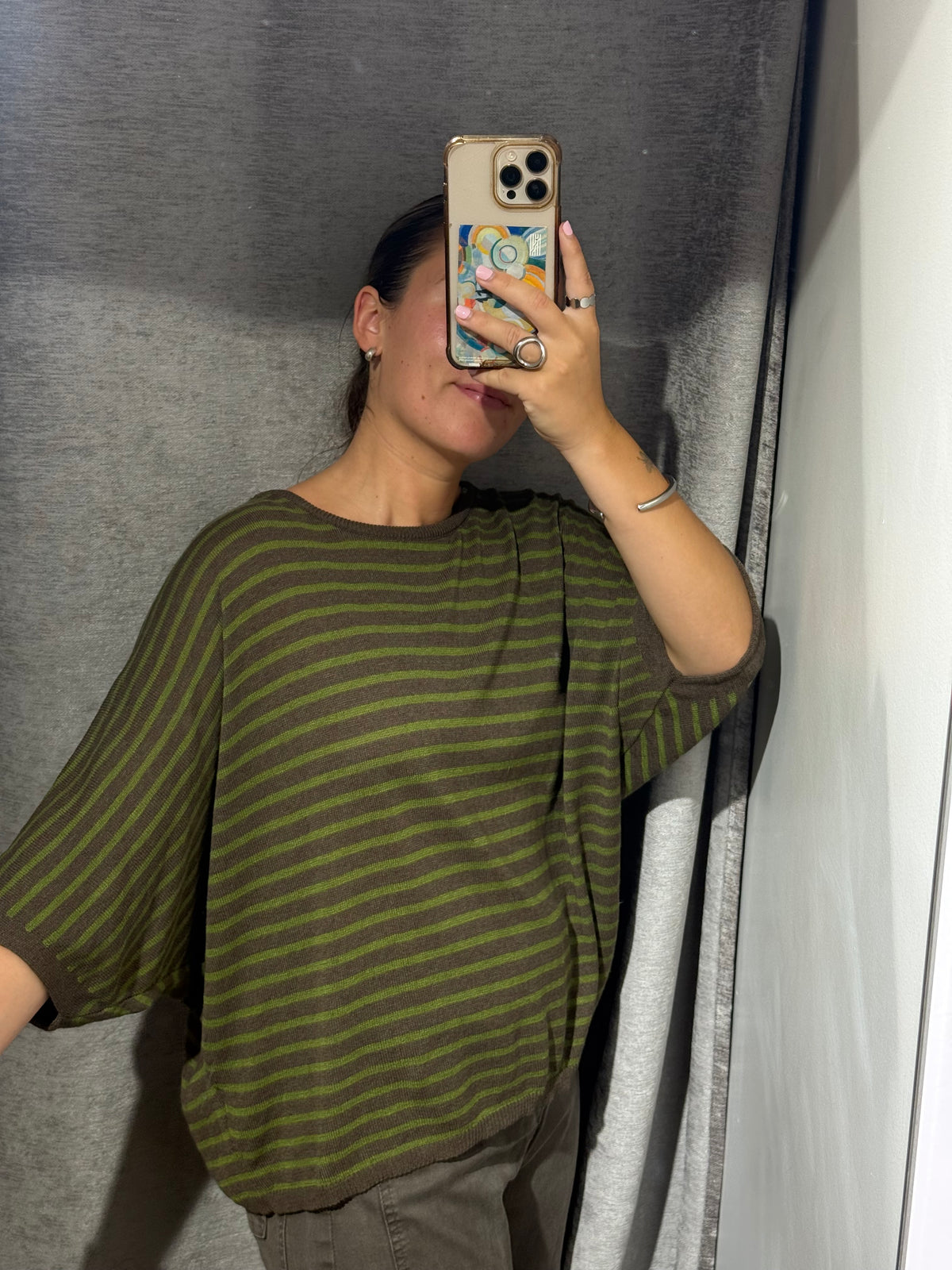 Jersey Manga Corta Rayas