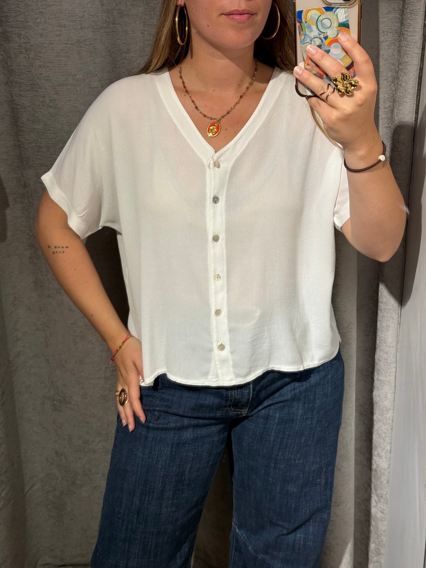 Blusa Manga Corta