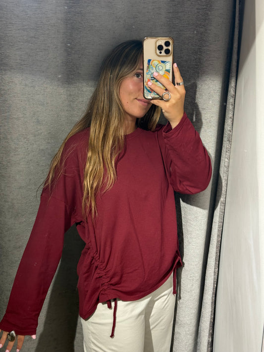 Camiseta Fruncido