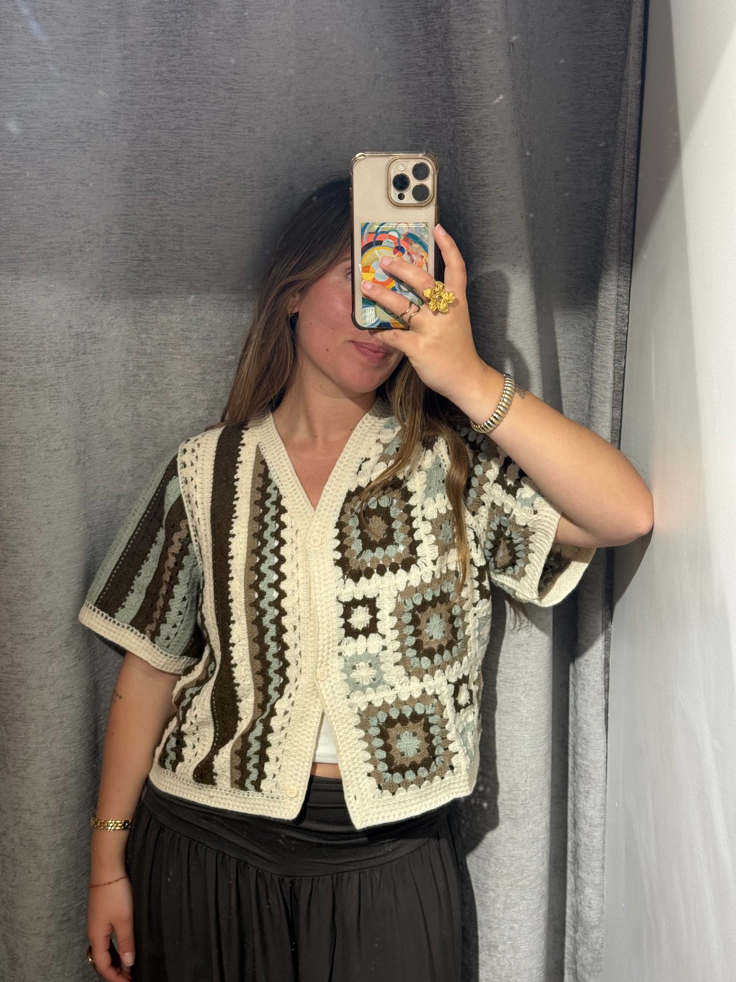 Camiseta Crochet