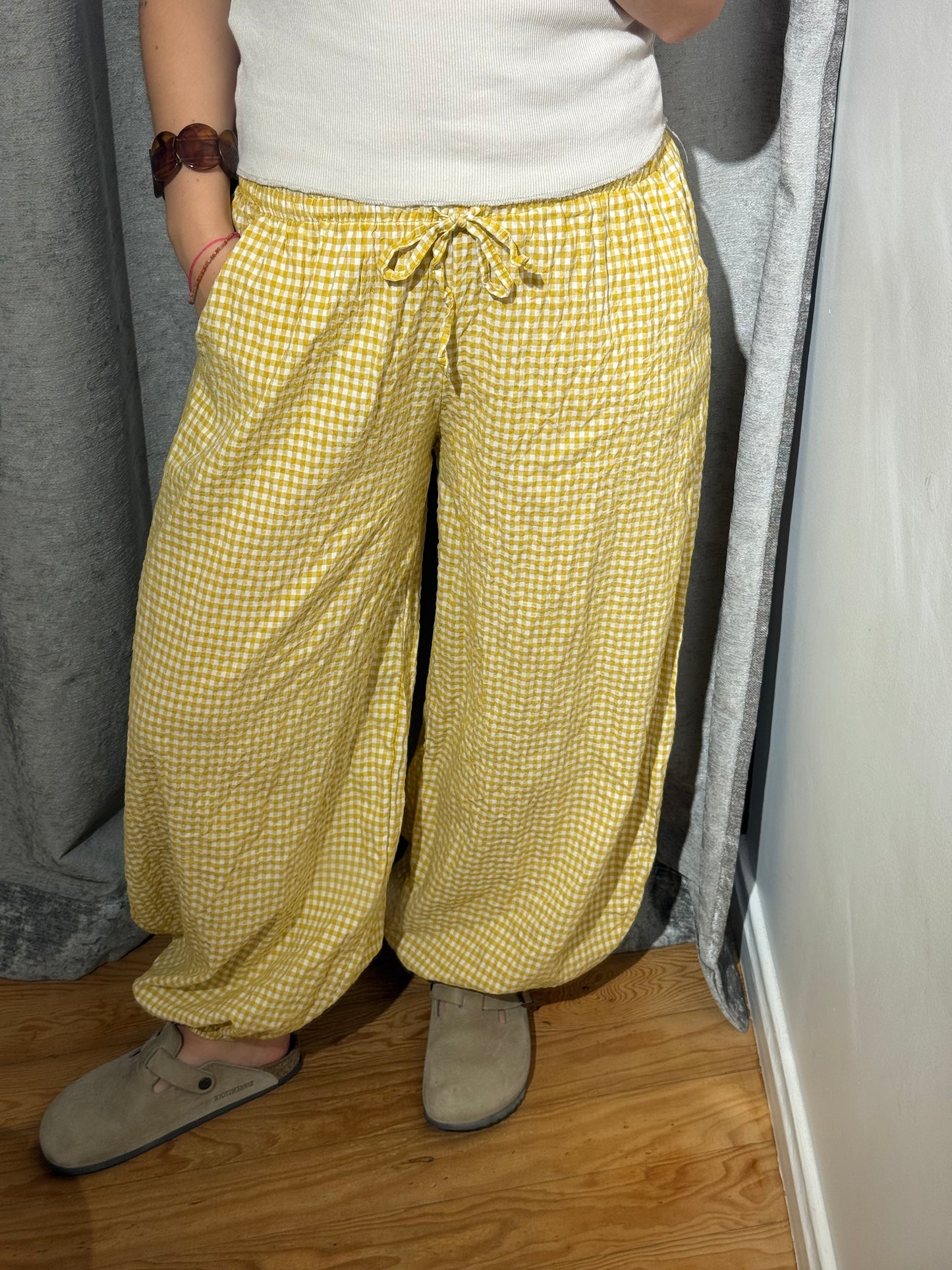Pantalón Bombacho Vichy