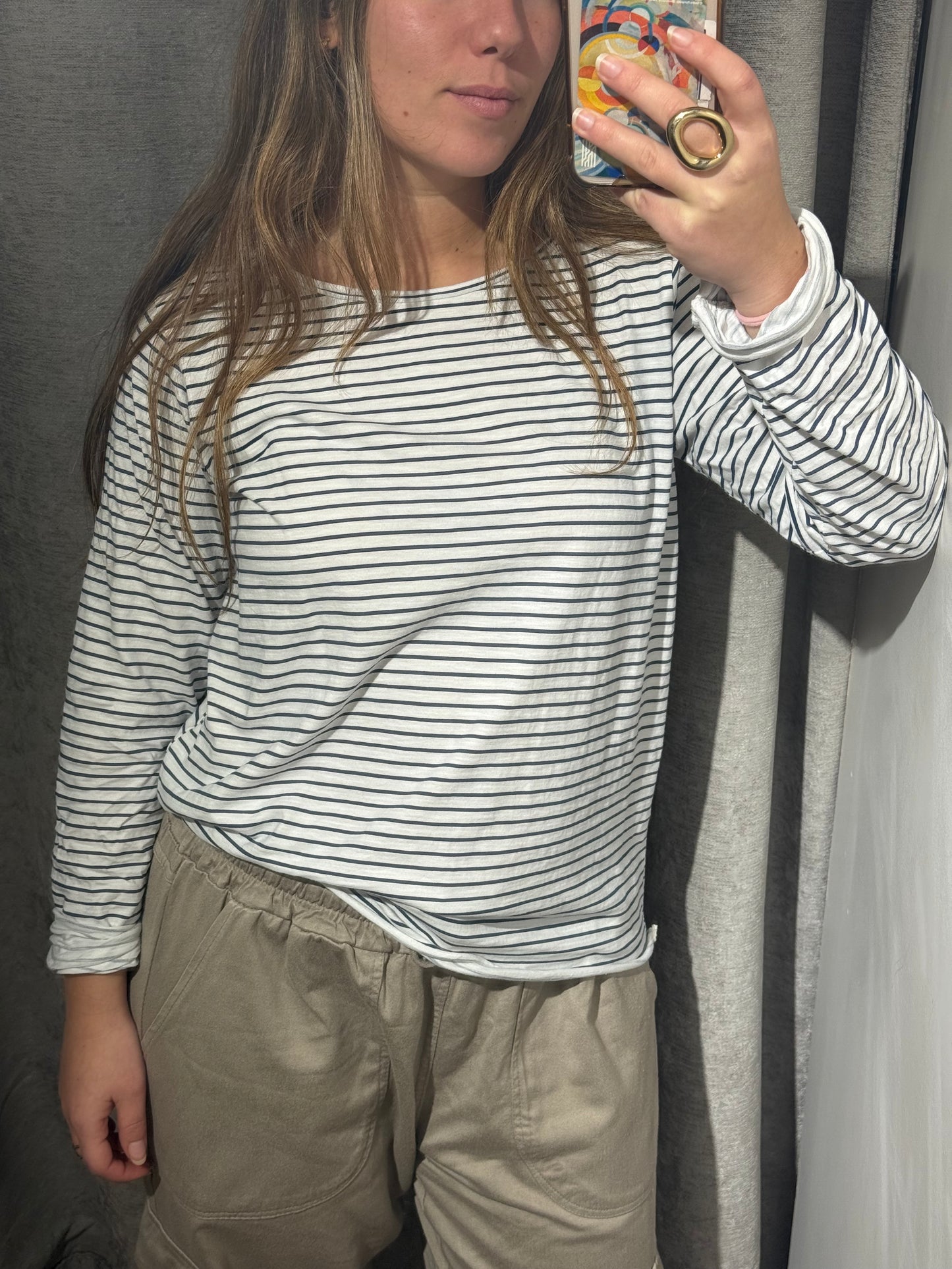 Camiseta Algodón Rayas