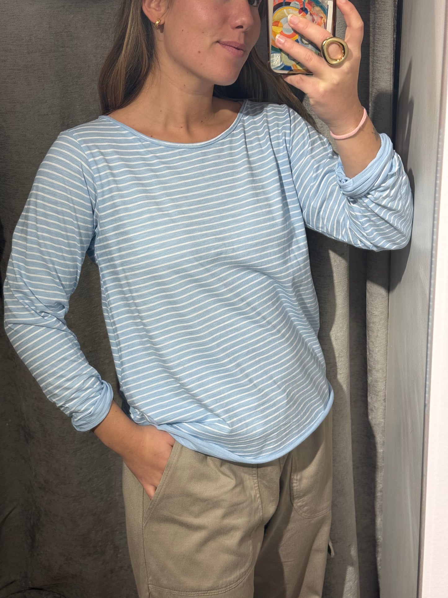 Camiseta Algodón Rayas