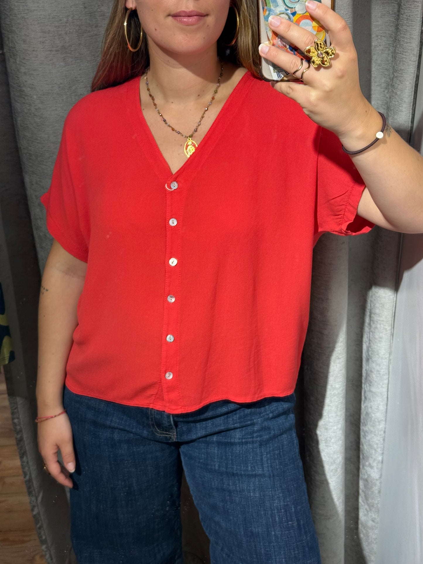 Blusa Manga Corta