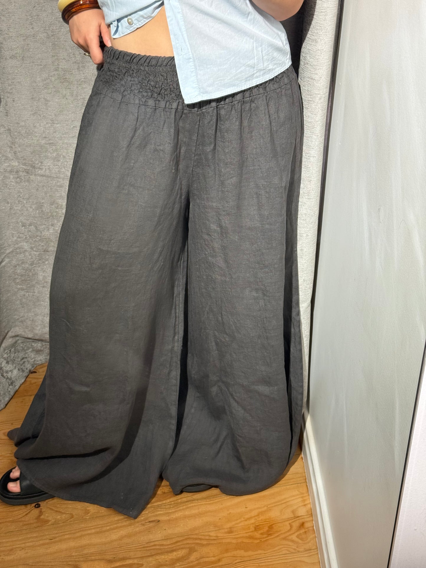 Pantalón Lino ancho
