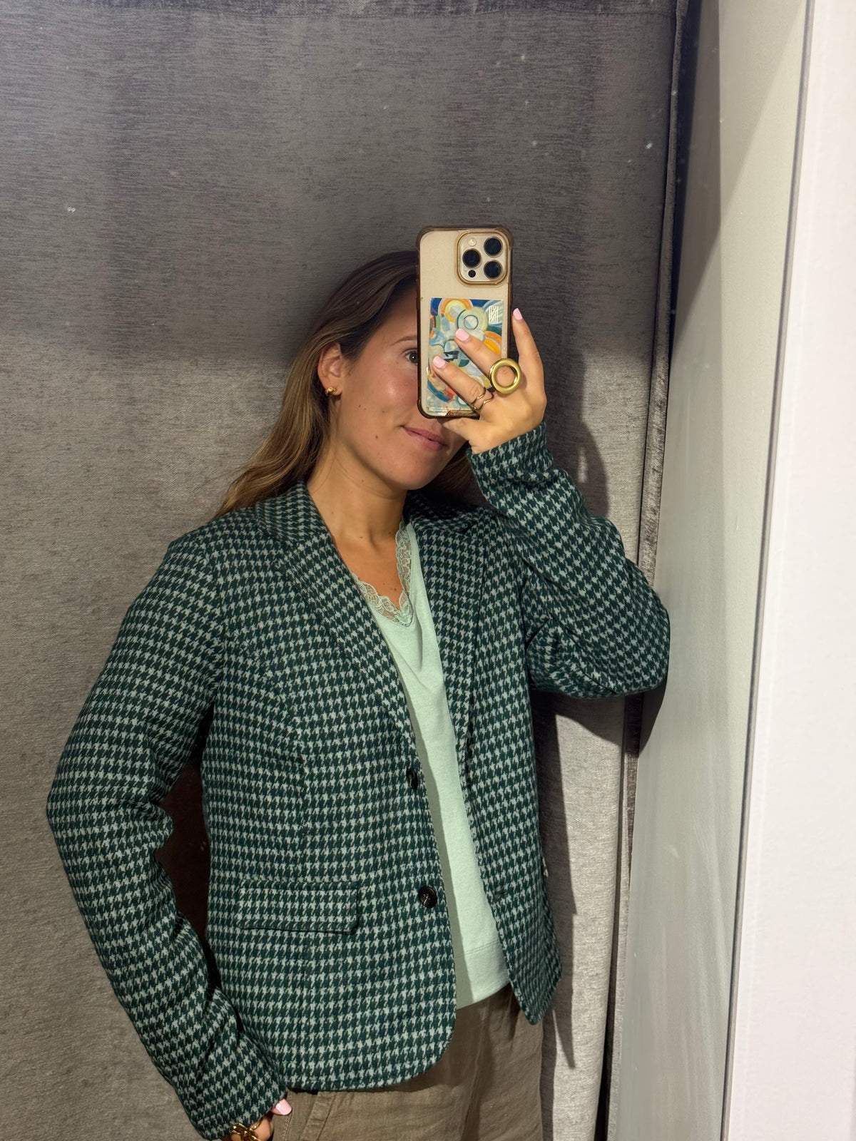 Blazer Pata de Gallo Street One