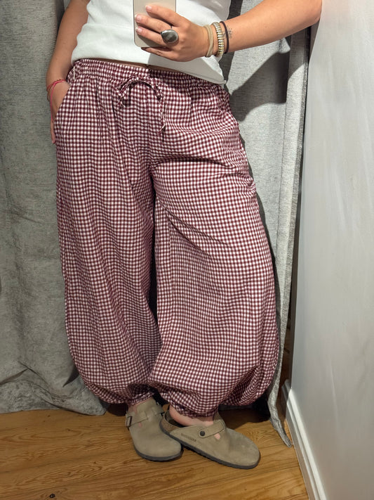 Pantalón Bombacho Vichy