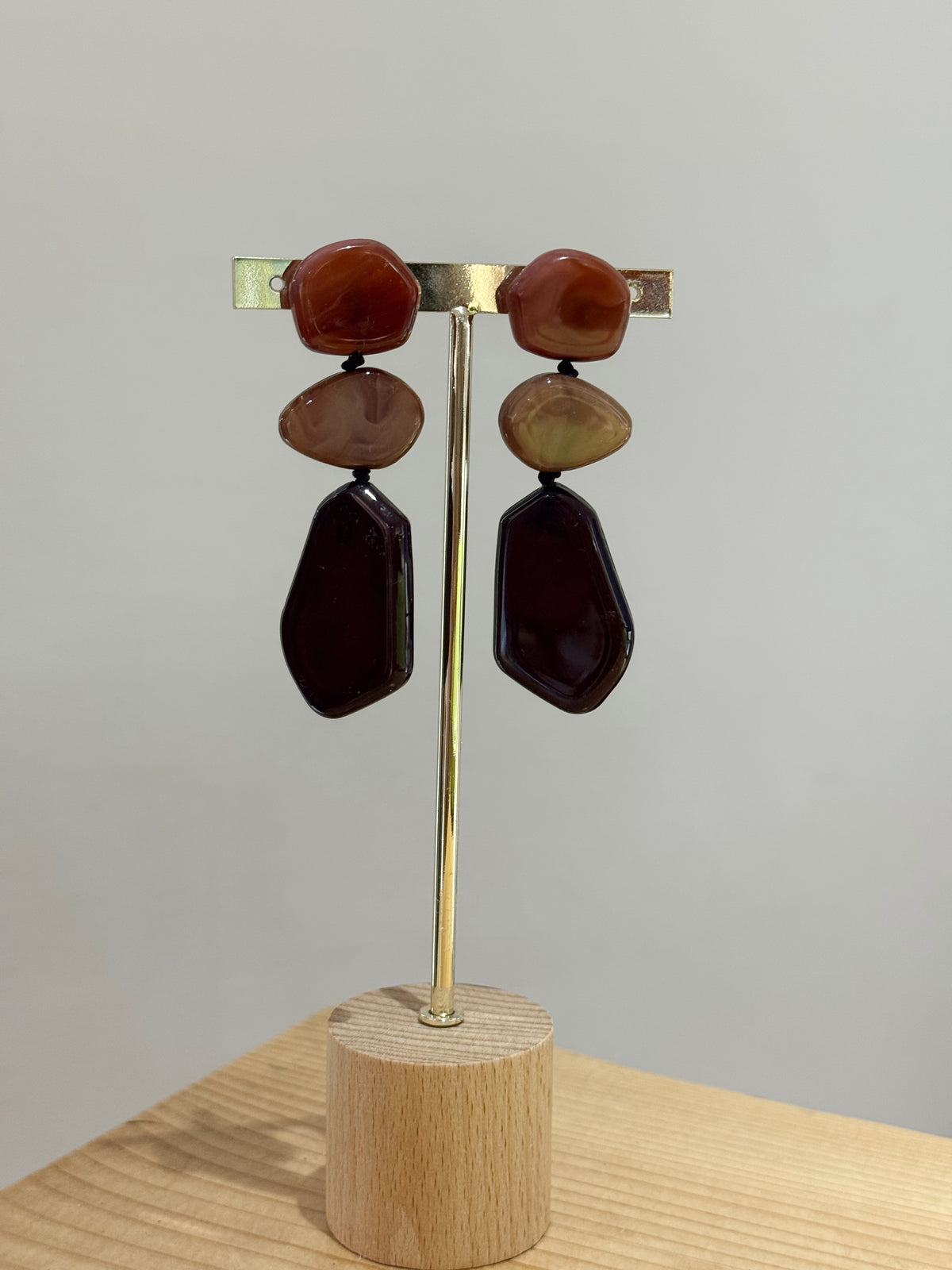 Pendientes Resina