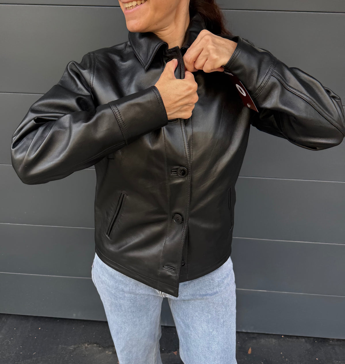 Chaqueta Cuero Banhof