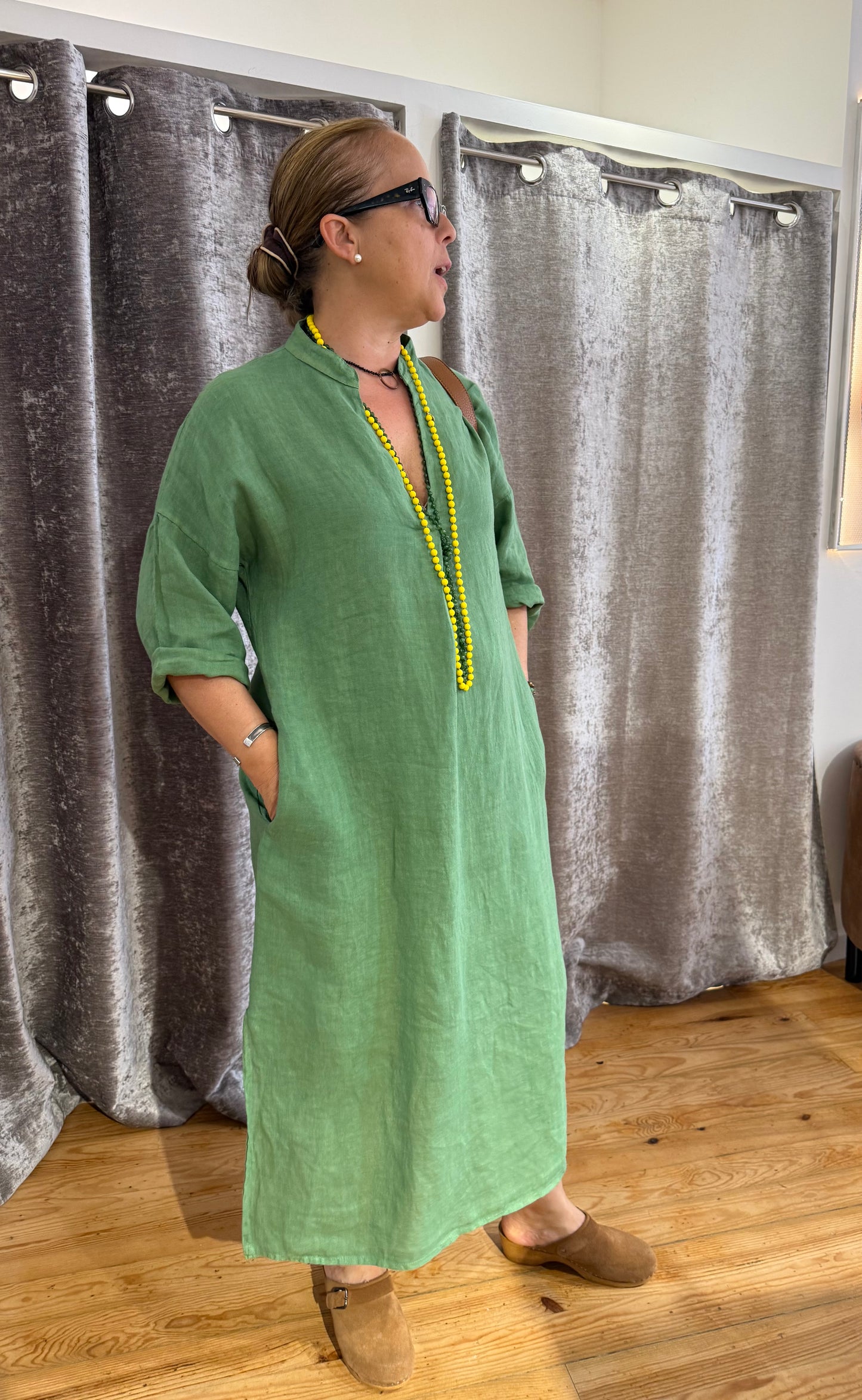 Vestido Lino Clara