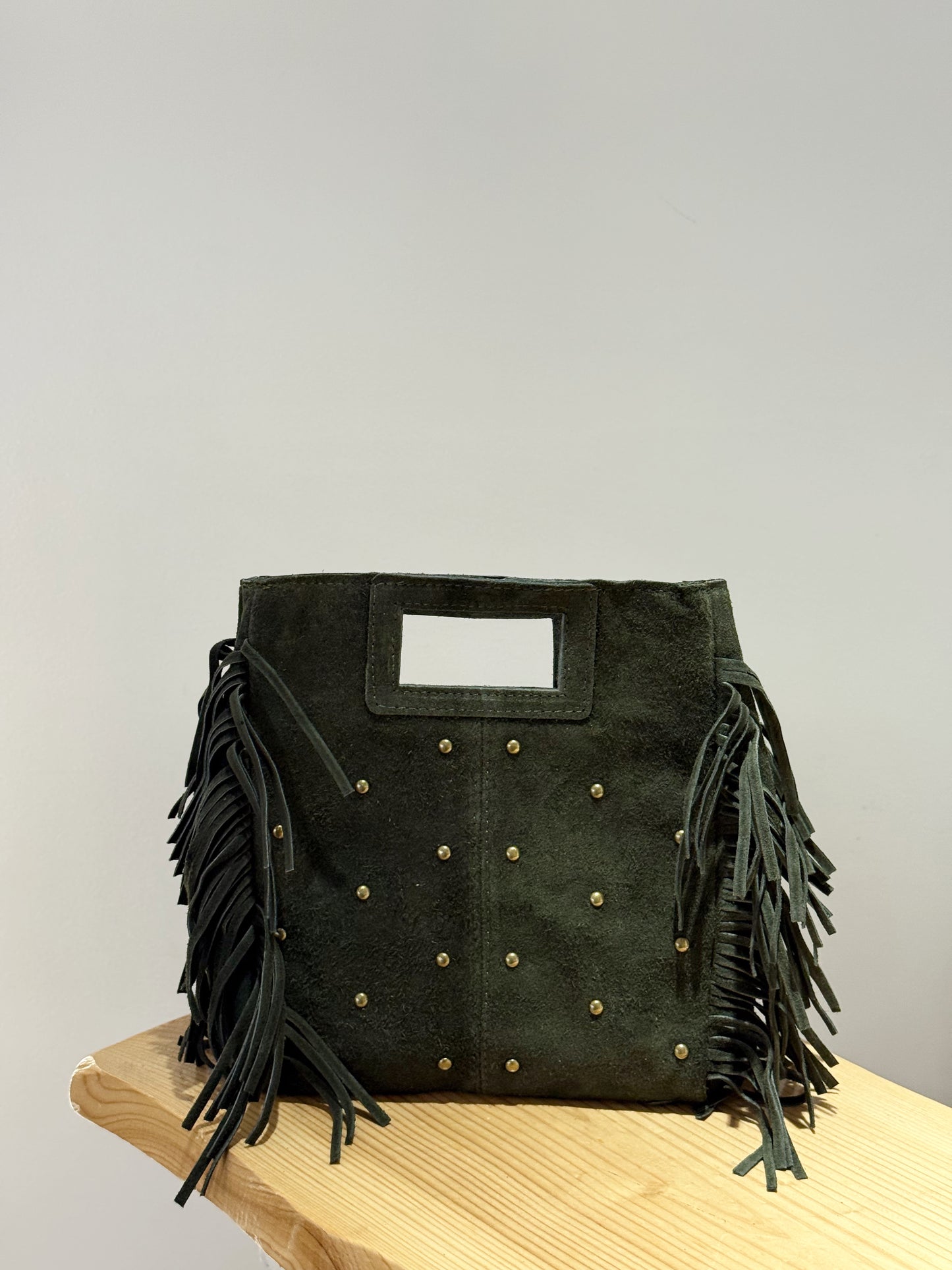 Bolso Flecos Tachuela