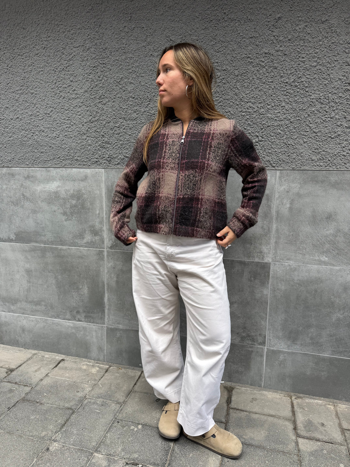 Chaqueta Cuadros Street One