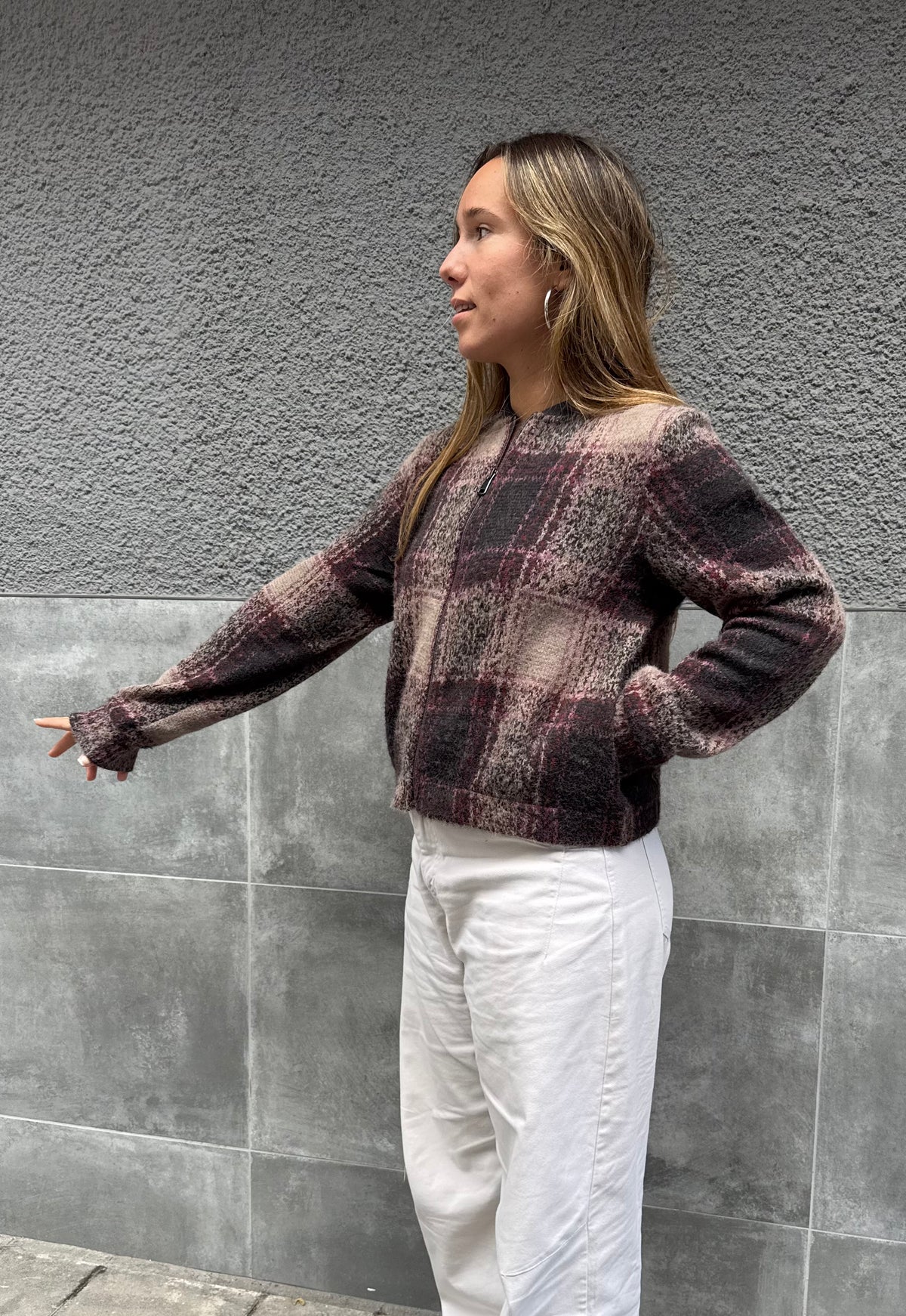 Chaqueta Cuadros Street One