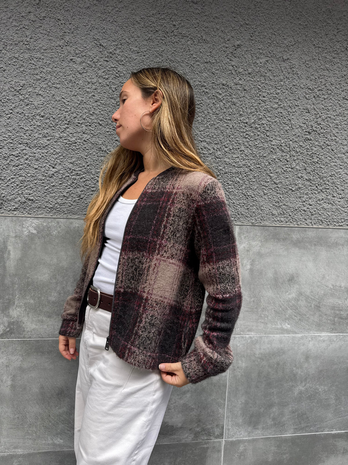 Chaqueta Cuadros Street One