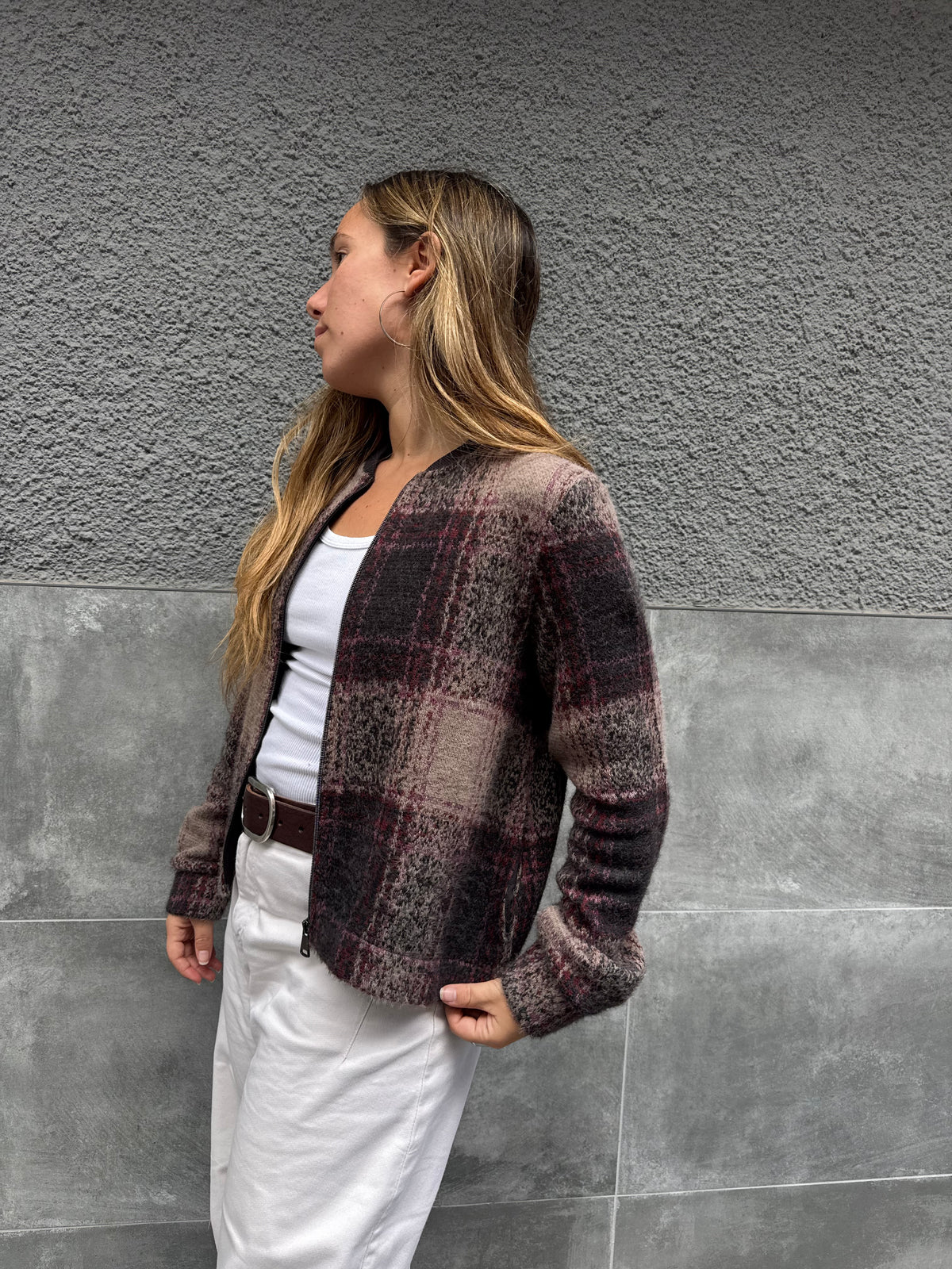 Chaqueta Cuadros Street One