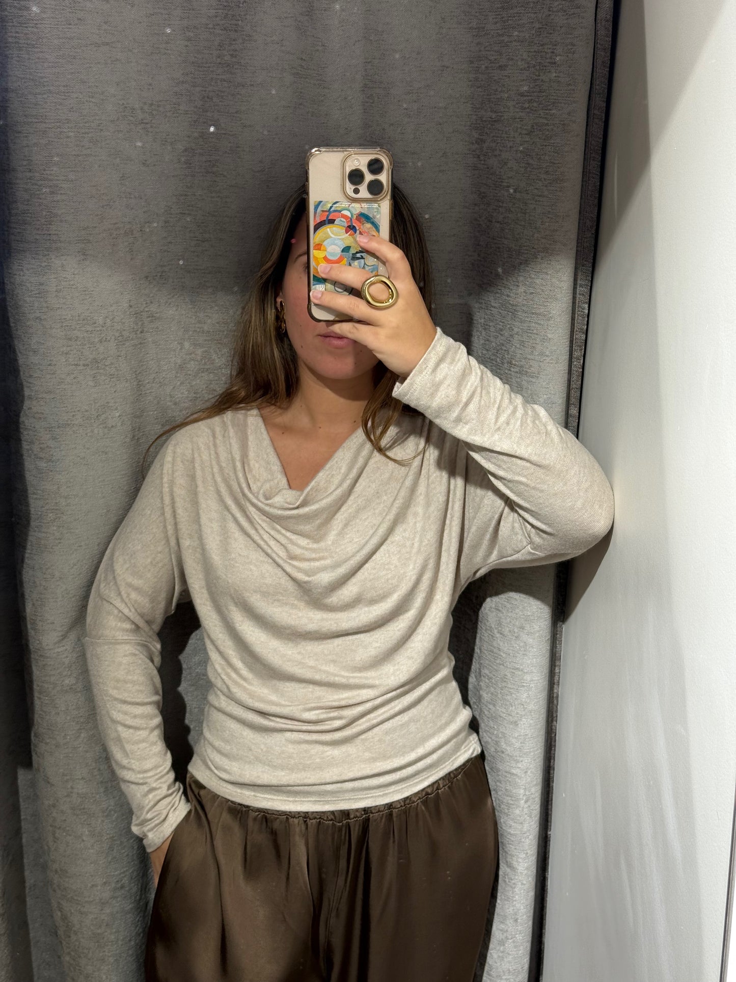 Jersey Cuello Caída