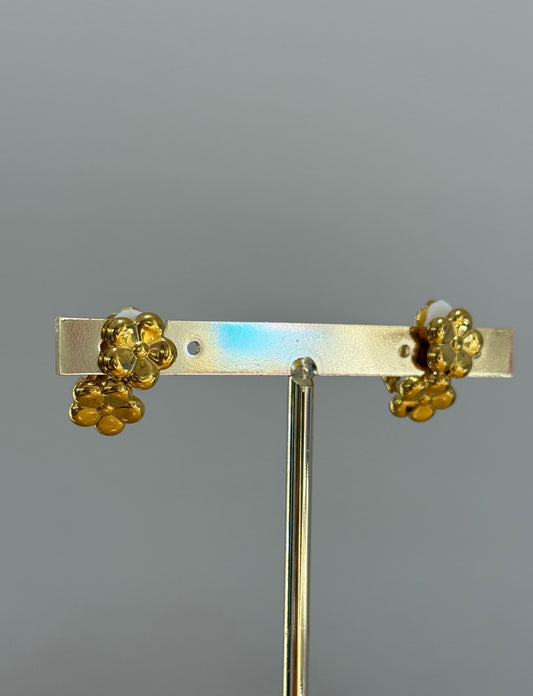 Pendientes Floreta (cierre pinza)