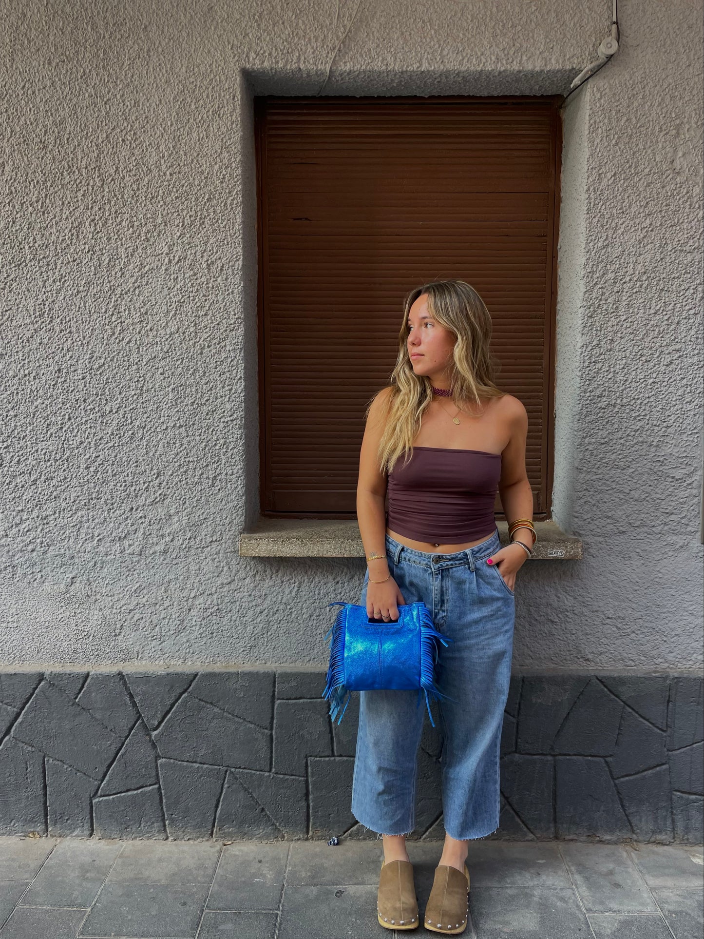 Bolso Flecos Glow