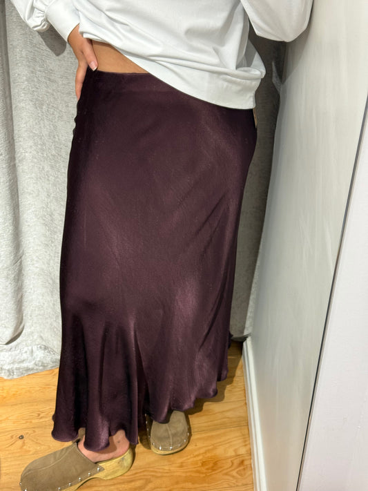 Falda Raso Midi
