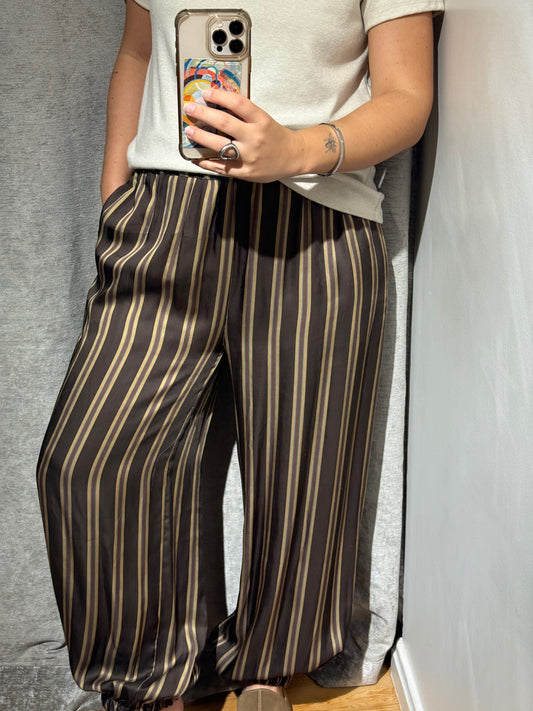Pantalón Raso Rayado