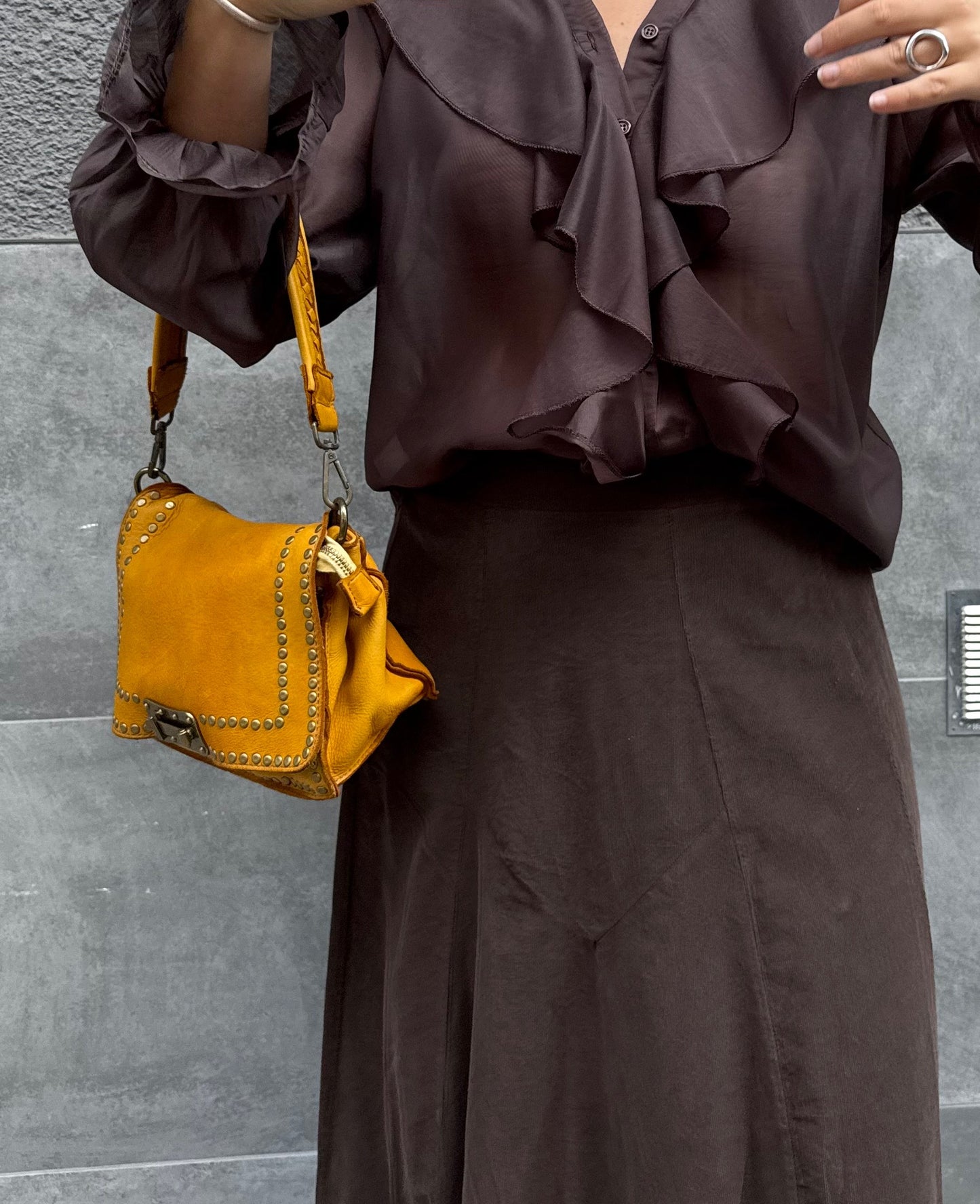 Bolso Mostaza