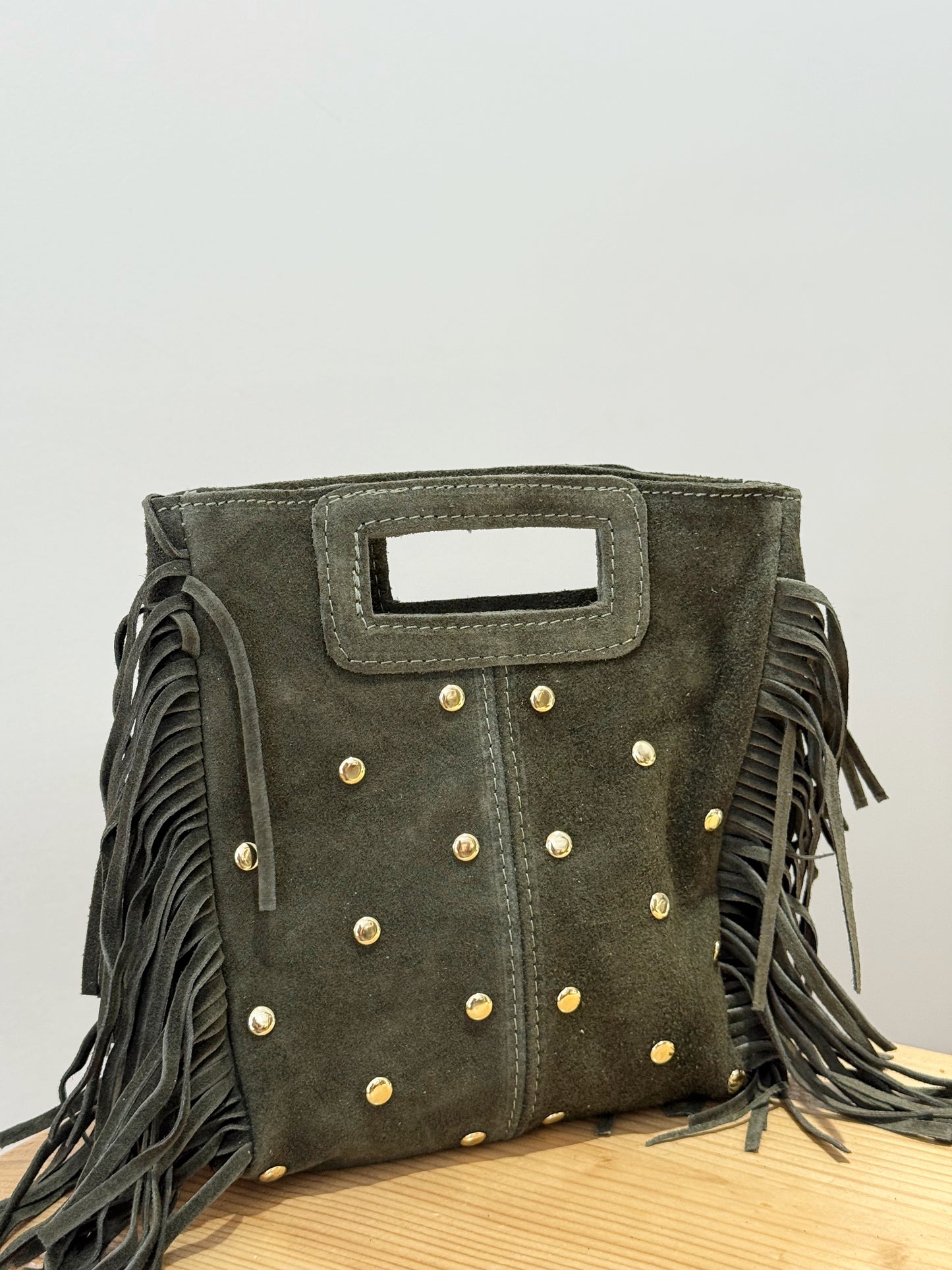 Bolso Flecos Tachuela