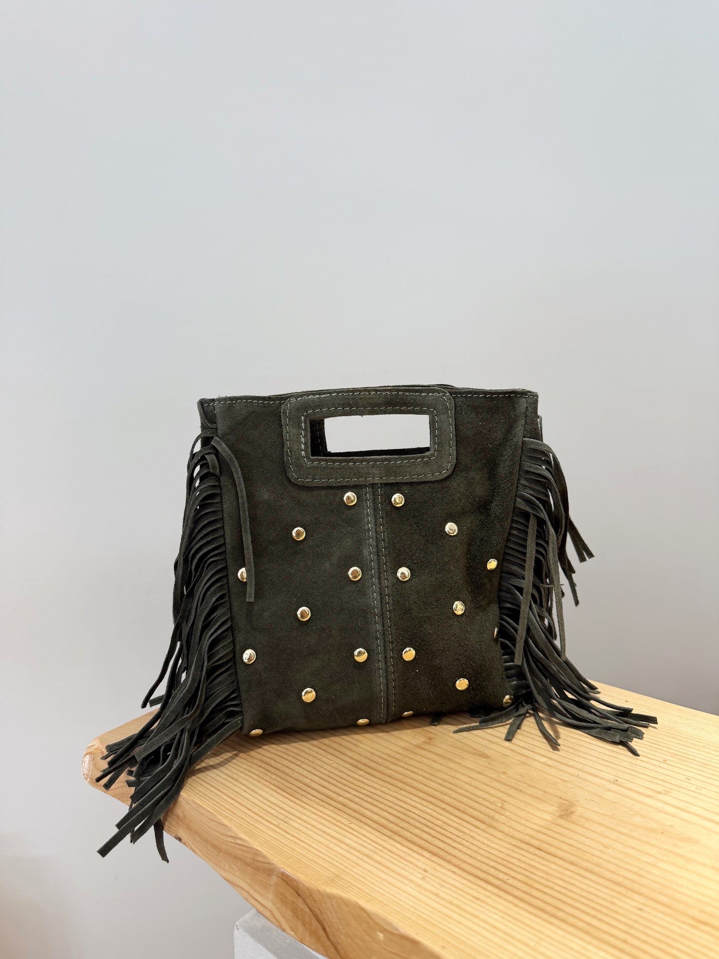 Bolso Flecos Tachuela